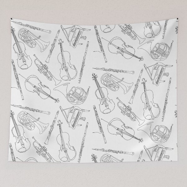 Item preview, Full orchestra pattern designed and sold by Oh-Hecko.