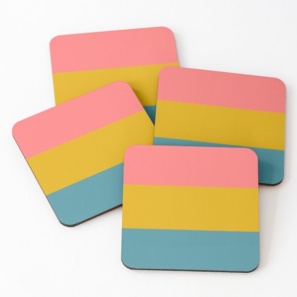 Item preview, Pink, orange and blue stripes designed and sold by tetibright.
