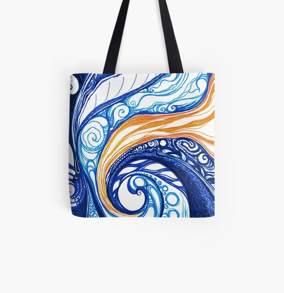 Boundless All Over Print Tote Bag