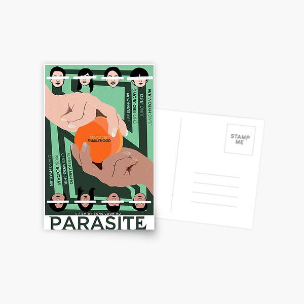 Item preview, Parasite Poster (With Text) designed and sold by colsaboss.