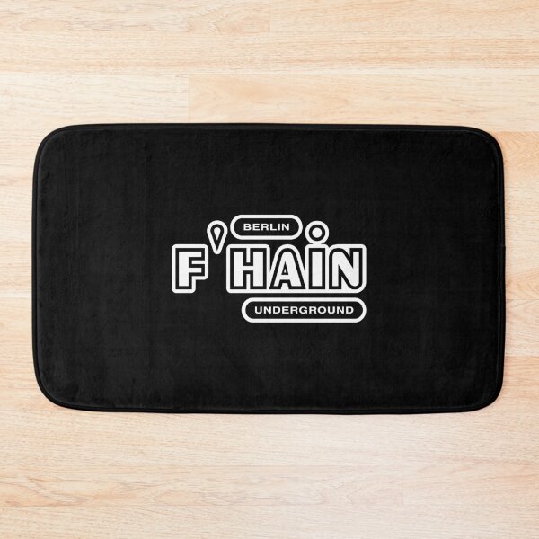 Item preview, Berlin Friedrichshain Underground (white text) designed and sold by futurytmi.