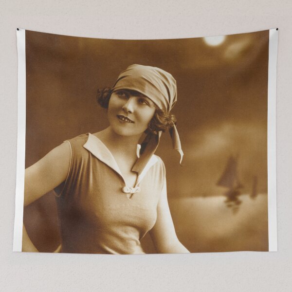 Item preview, Attractive woman from the 20s on the beach designed and sold by Francois Richet.