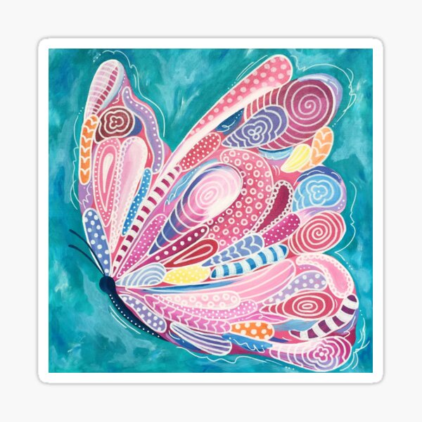 Tickled Pink Sticker