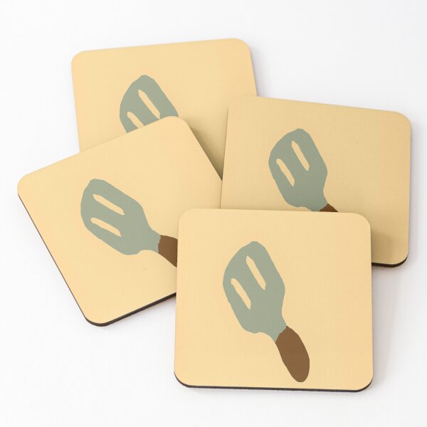 Item preview, Spatula brown pattern designed and sold by tetibright.