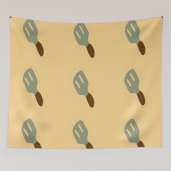 Item preview, Spatula brown pattern designed and sold by tetibright.