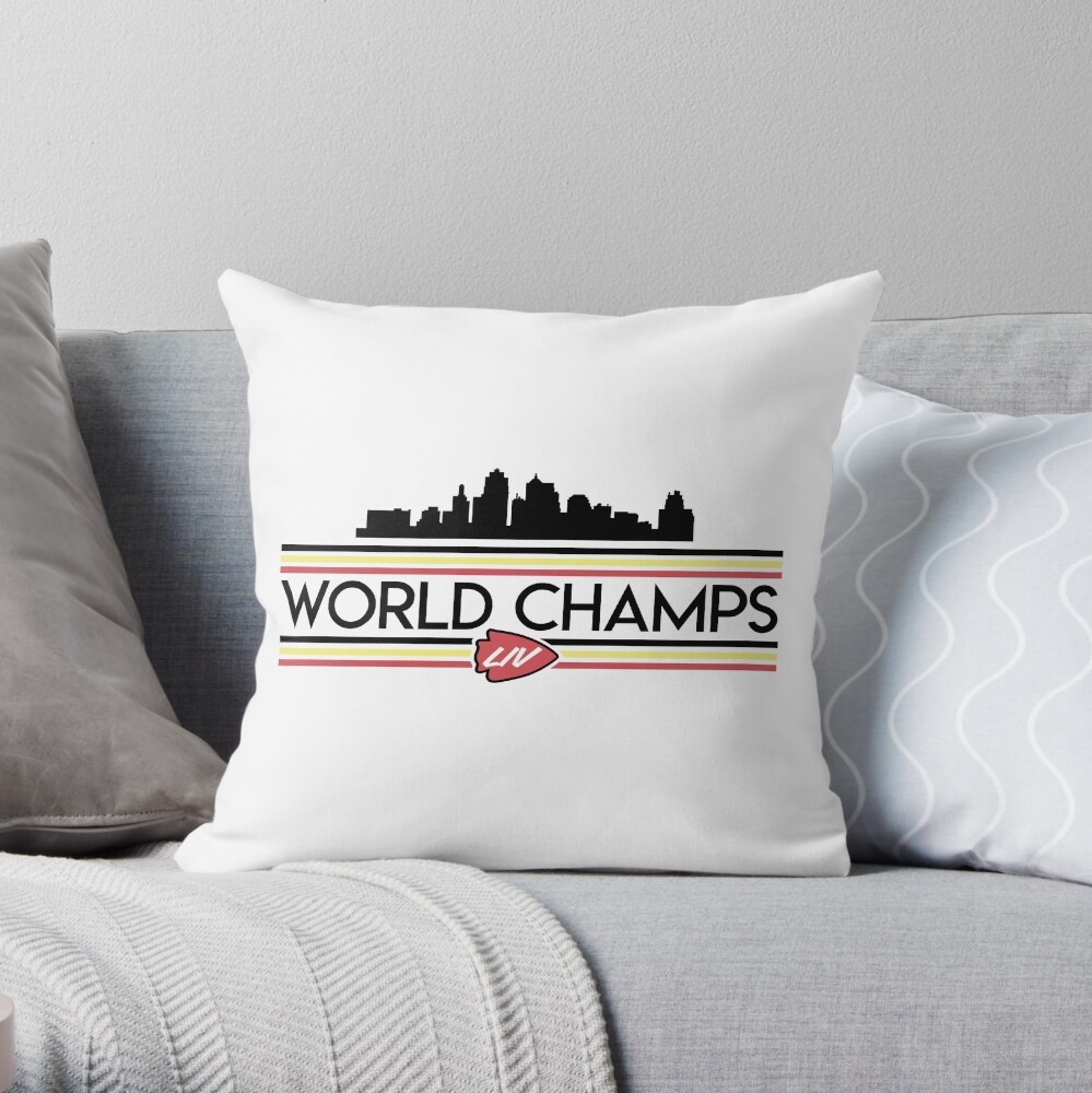 Champs Skyline Throw Pillow