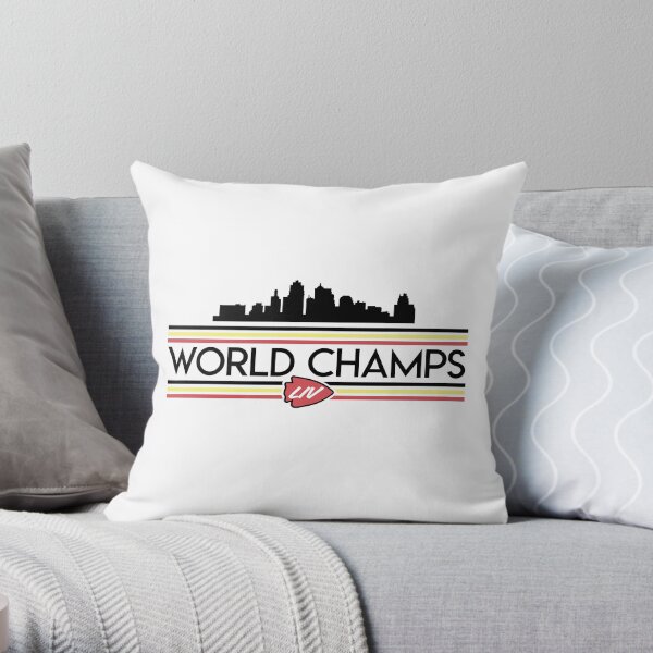 Champs Skyline Throw Pillow