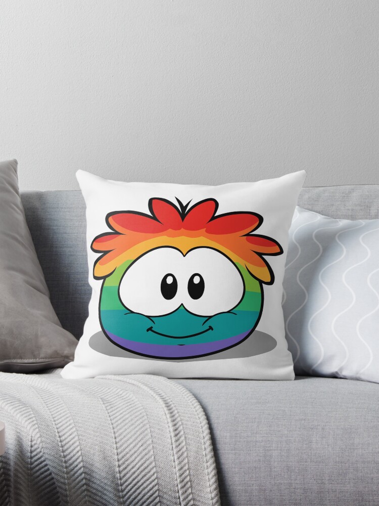 Rainbow puffle plush shop
