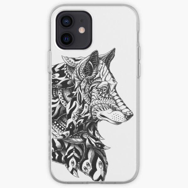 Wolf Profile iPhone Soft Case