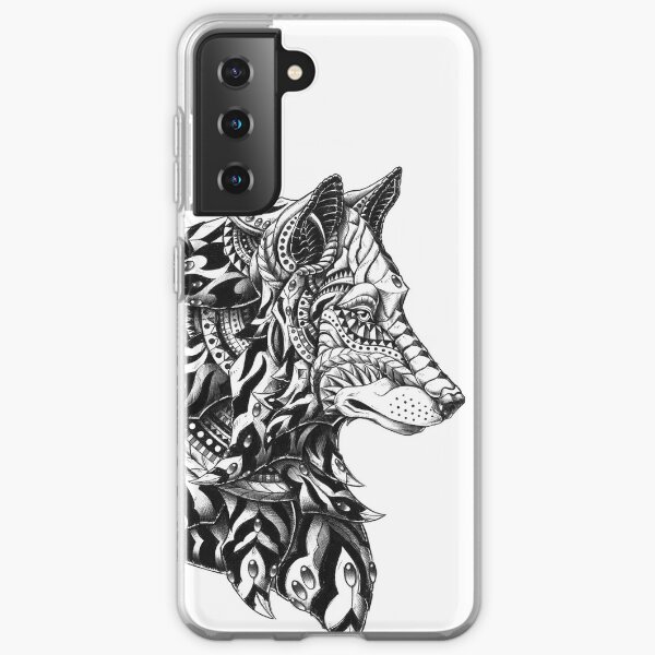 Wolf Profile Samsung Galaxy Soft Case