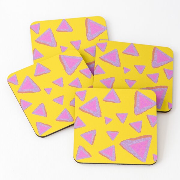 Item preview, Pink Scribble Triangles designed and sold by siandaylewis.
