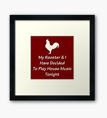 House Music Framed Print