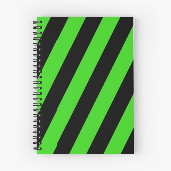 Item preview, Green and black diagonal stripes designed and sold by tetibright.