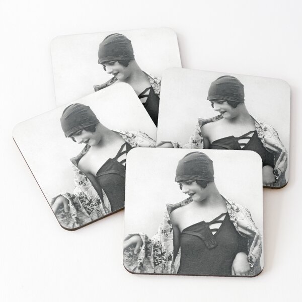 Item preview, Attractive woman from the 20s on the beach designed and sold by Francois Richet.