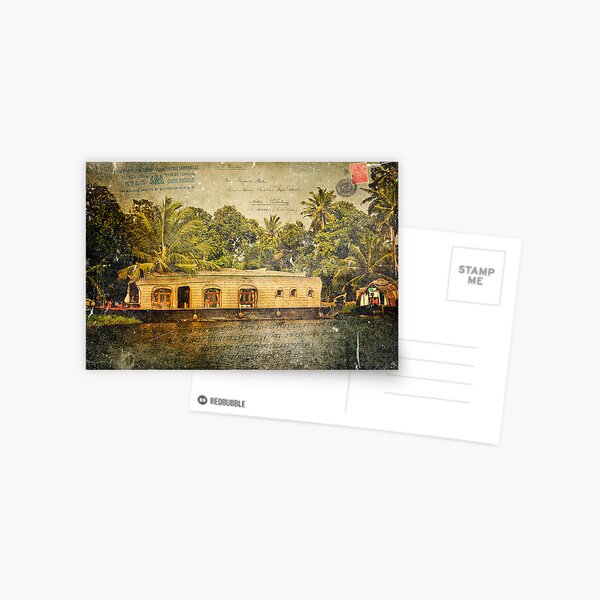 Kerala Backwaters, India – Forgotten Postcard Postcard