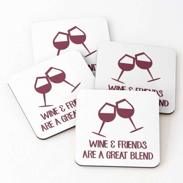 Artikelvorschau, Wein & Freunde entworfen und verkauft von bubbliciousart.
