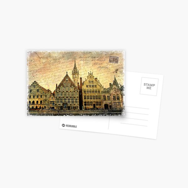 Item preview, Ghent, Belgium – Forgotten Postcard designed and sold by Alison Cornford-Matheson.