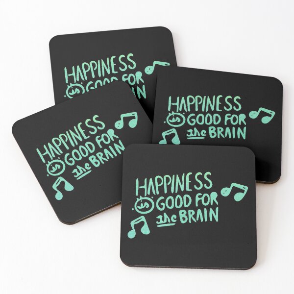 Item preview, Hapiness Is Good For The Brain designed and sold by bubbliciousart.