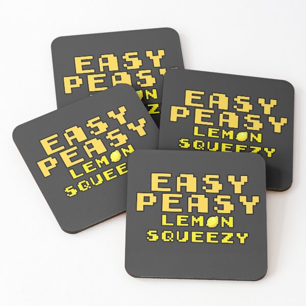 Item preview, Easy Peasy Lemon Squeezy designed and sold by Pencil Helmet.
