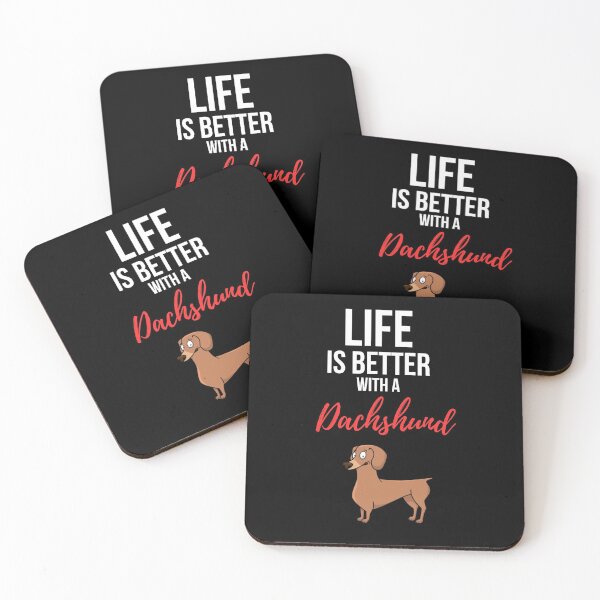 Item preview, Life Is Better With A Dachshund designed and sold by PinkPandaPress.