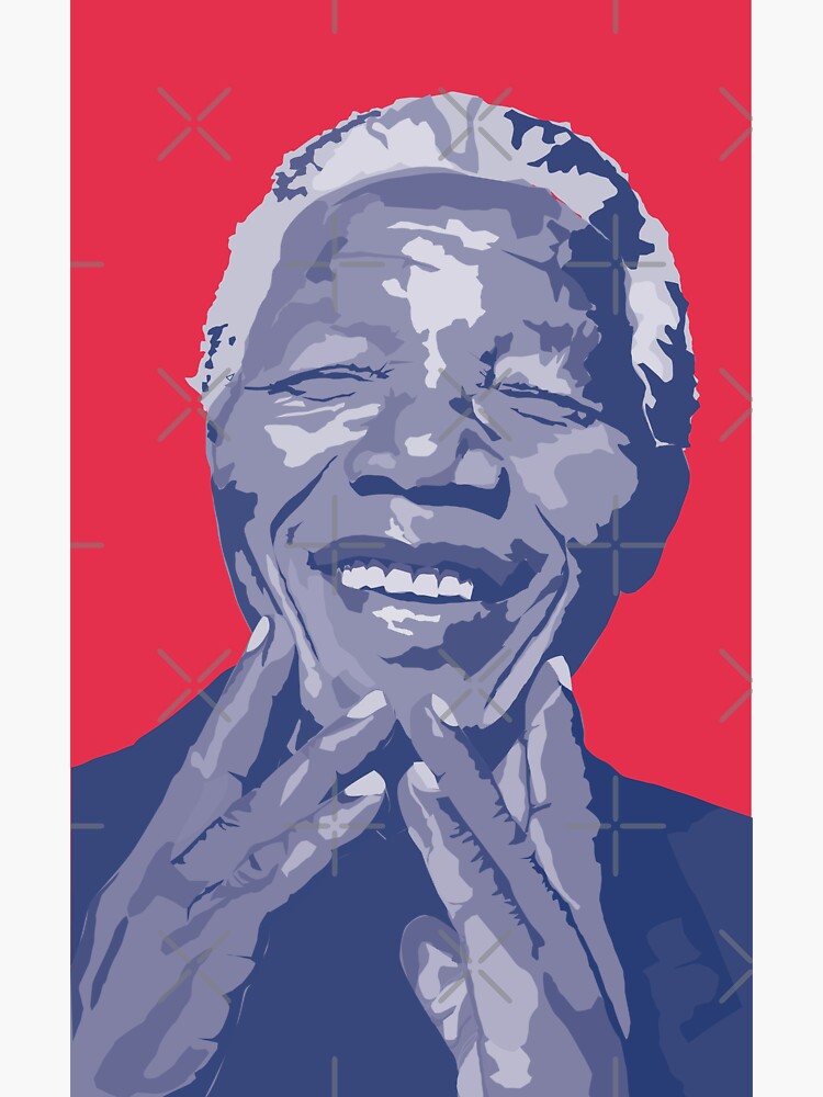 nelson mandela by mayerarts