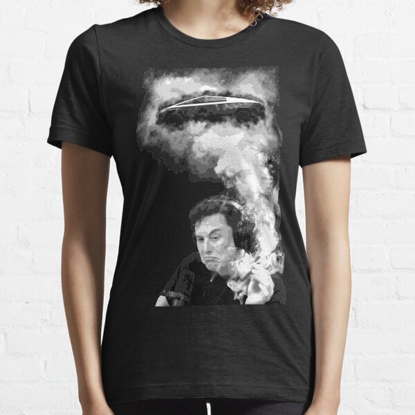 Elon Musk and Cybertruck Essential T-Shirt