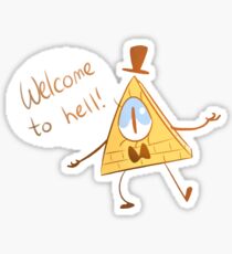 Welcome To Hell Sticker