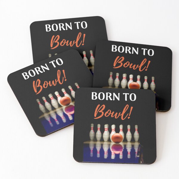 Item preview, Born To Bowl! designed and sold by PinkPandaPress.