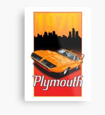 1970 Plymouth Superbird Metal Print