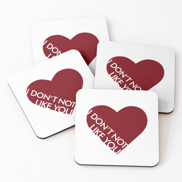 Item preview, "I Don't Not Like You" Valentine's Day designed and sold by Waconia Design Co..