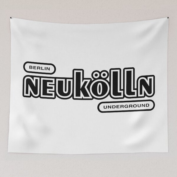 Item preview, Berlin Neukölln Underground (black text) designed and sold by futurytmi.