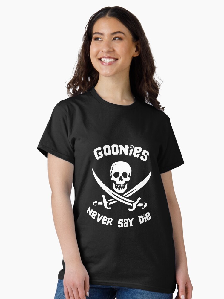 Thumbnail 2 of 7, Classic T-Shirt, Goonies Never Say Die designed and sold by SandiTyche.