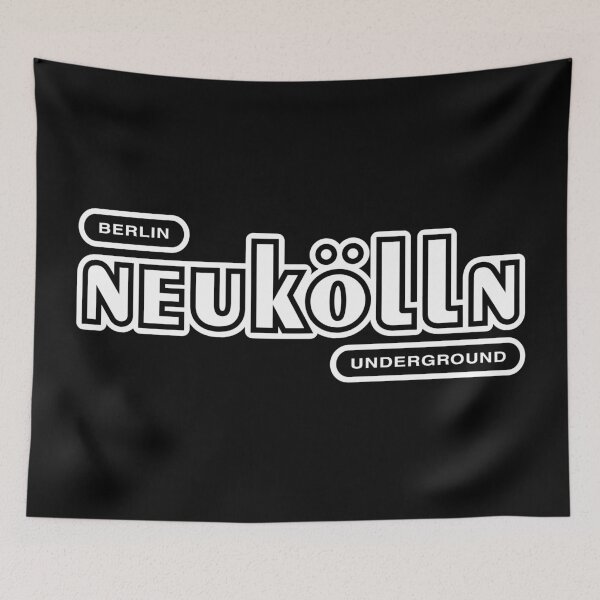 Item preview, Berlin Neukölln Underground (white text) designed and sold by futurytmi.