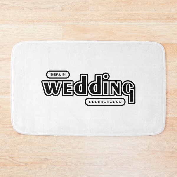 Item preview, Berlin Wedding Underground (black text) designed and sold by futurytmi.