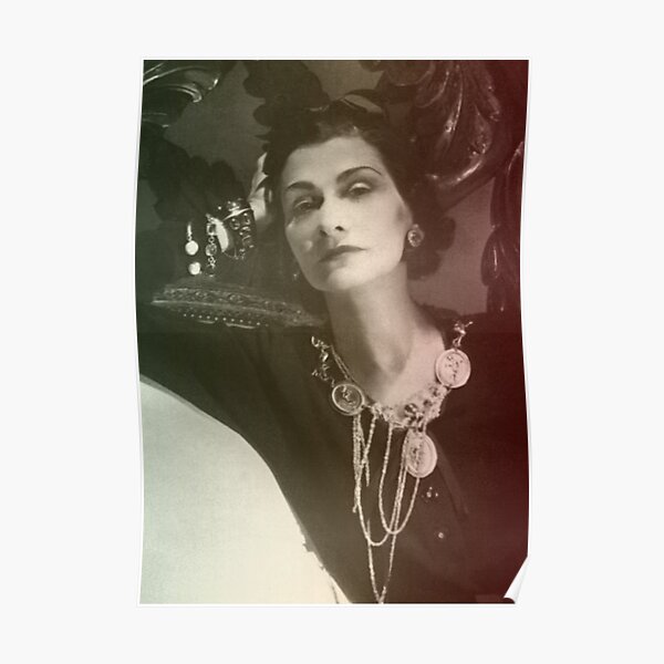 COCO CHANEL DESIGN Poster