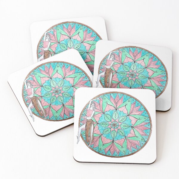 Item preview, Dancer mandala  designed and sold by Liat Mor.