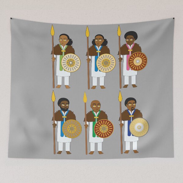 Item preview, African warriors to protect and serve designed and sold by Jayineedarts.
