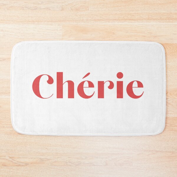 Item preview, Sweetheart chérie French words my dear my love ma chérie designed and sold by Mars Babe.