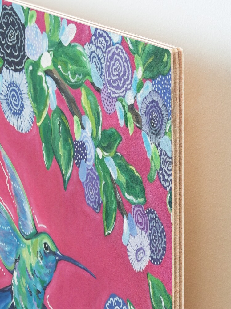 Alternate view of Hummingbird Mounted Print