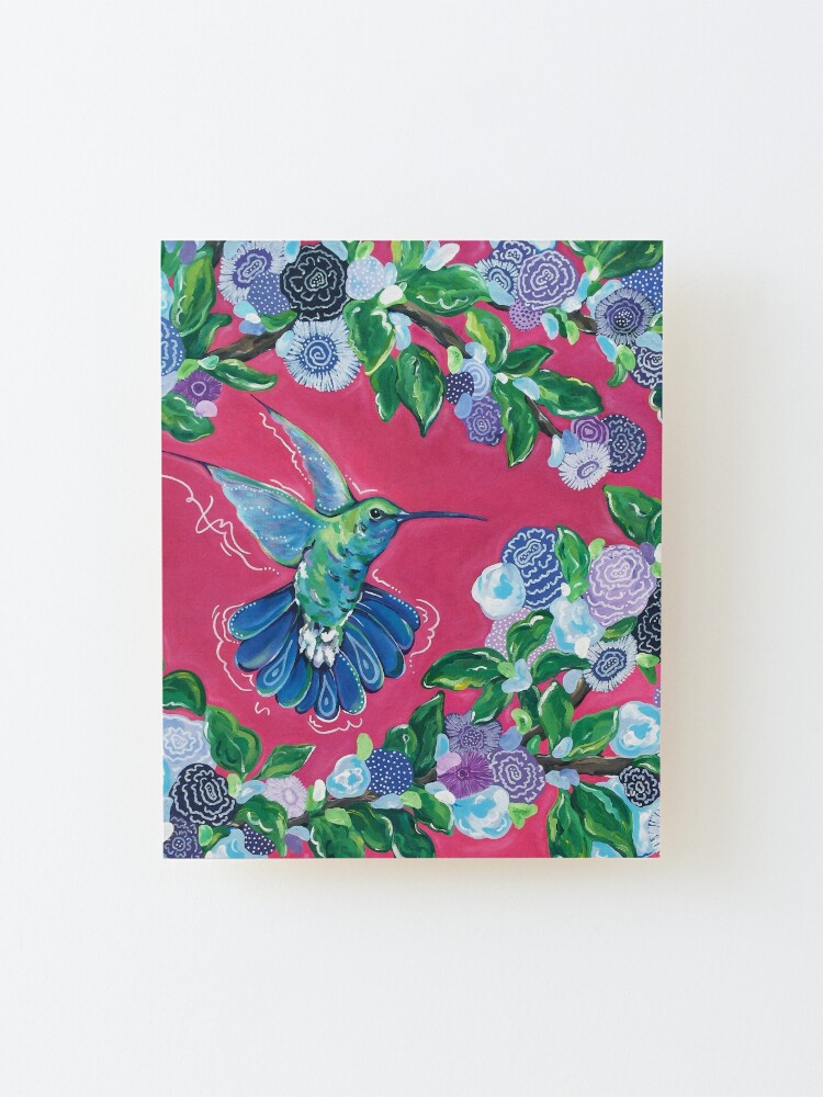 Alternate view of Hummingbird Mounted Print