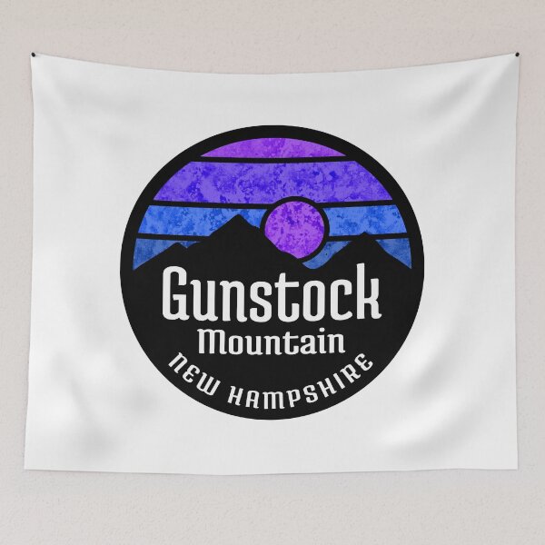 Item preview, Ski Gunstock Mountain New Hampshire Skiing Hiking Belknap Mountains designed and sold by DESTINATIONS DECAL.