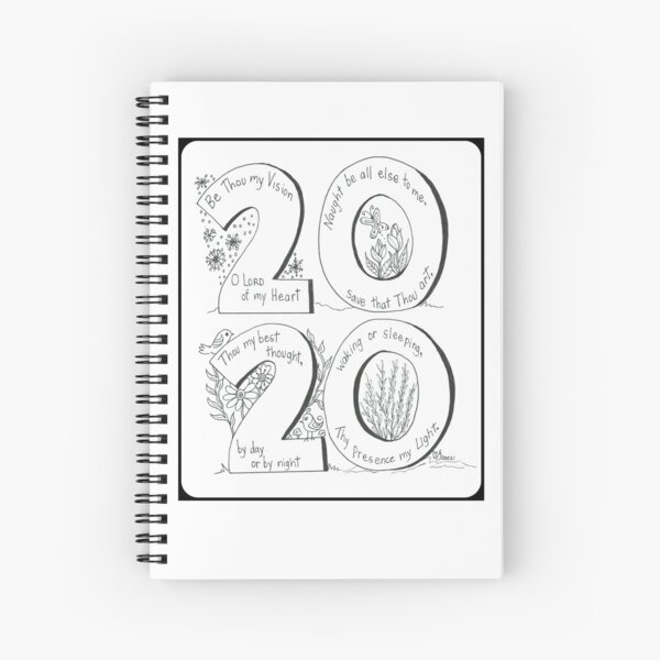 2020 A Year of Vision Spiral Notebook
