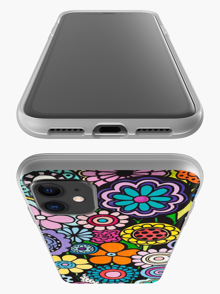 Alternate view of Polka Dot Bouquet iPhone Case & Cover