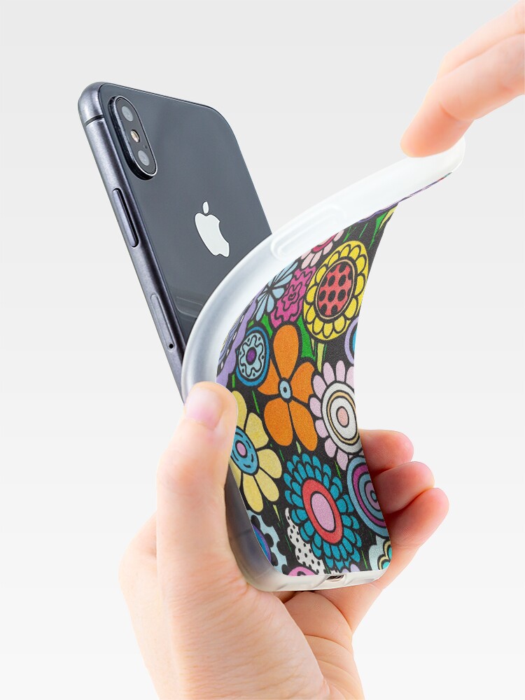Alternate view of Polka Dot Bouquet iPhone Case & Cover