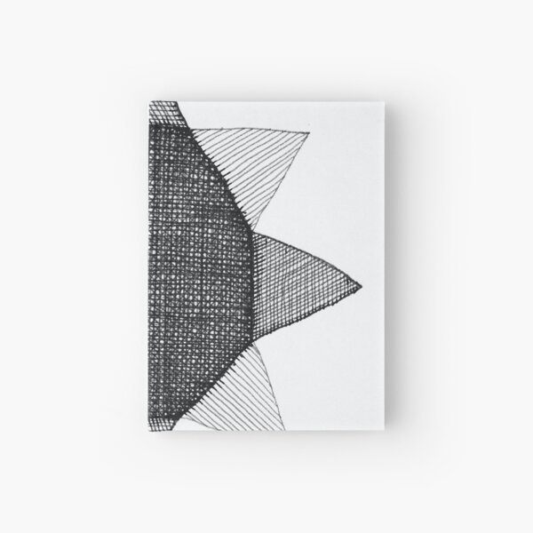 Construct Art Line Drawing 45 Hardcover Journal