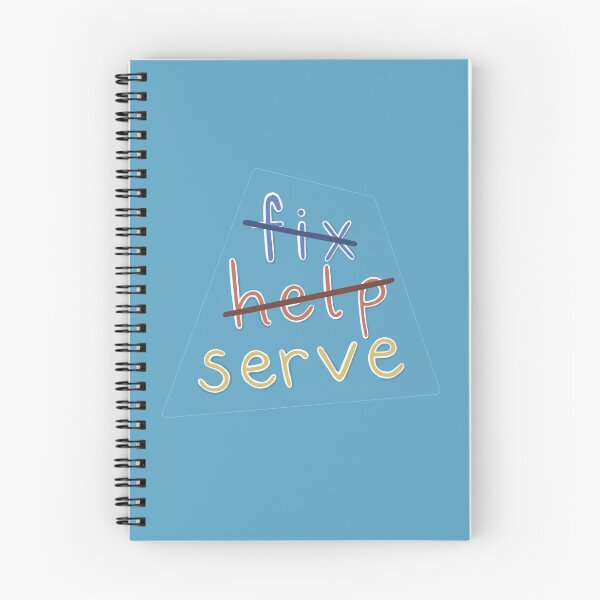 Item preview, Fix, Help, Serve designed and sold by walkwithyes.