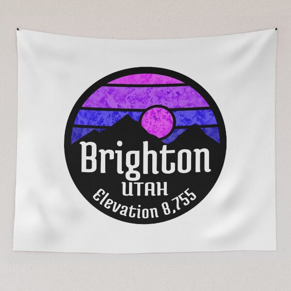 Item preview, Ski Brighton Utah Skiing Hiking  designed and sold by DESTINATIONS DECAL.