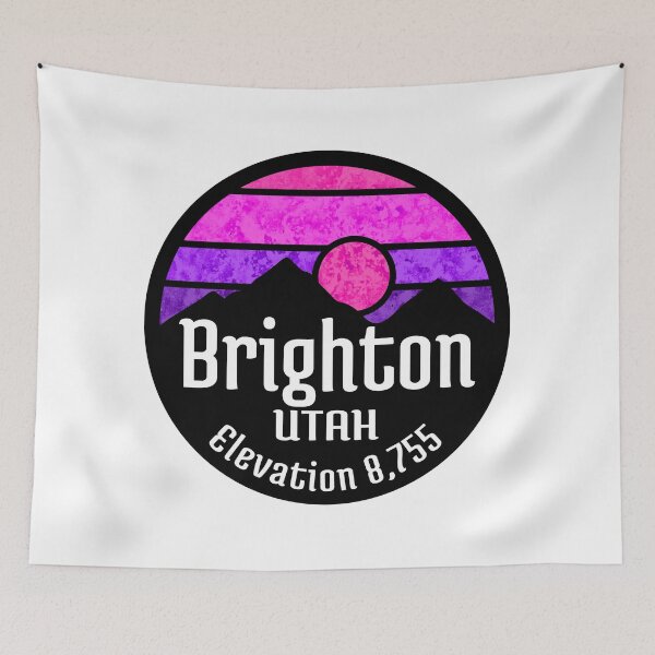 Item preview, Ski Brighton Utah Skiing Hiking  designed and sold by DESTINATIONS DECAL.