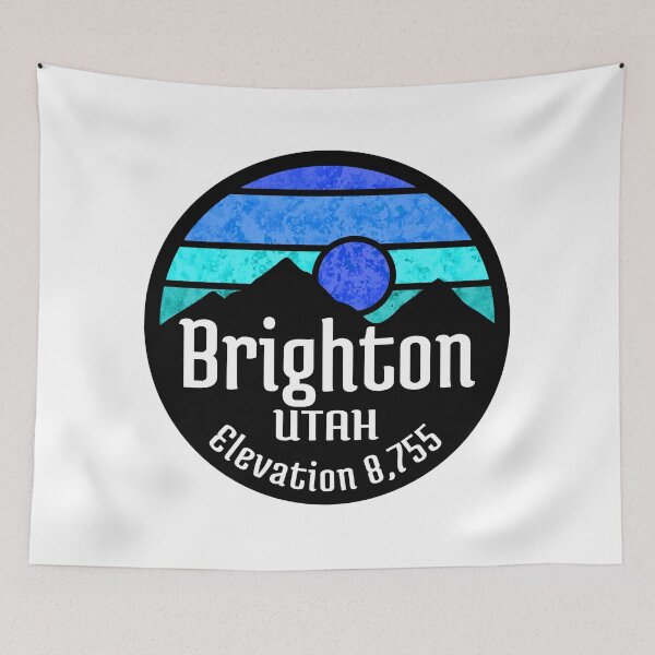 Item preview, Ski Brighton Utah Skiing Hiking  designed and sold by DESTINATIONS DECAL.