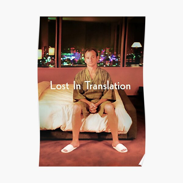 lost in translation  Poster